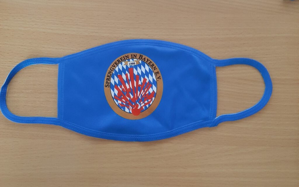 Sammlerstuck Mundschutz Sprengverein In Bayern Sprengverein In Bayern E V